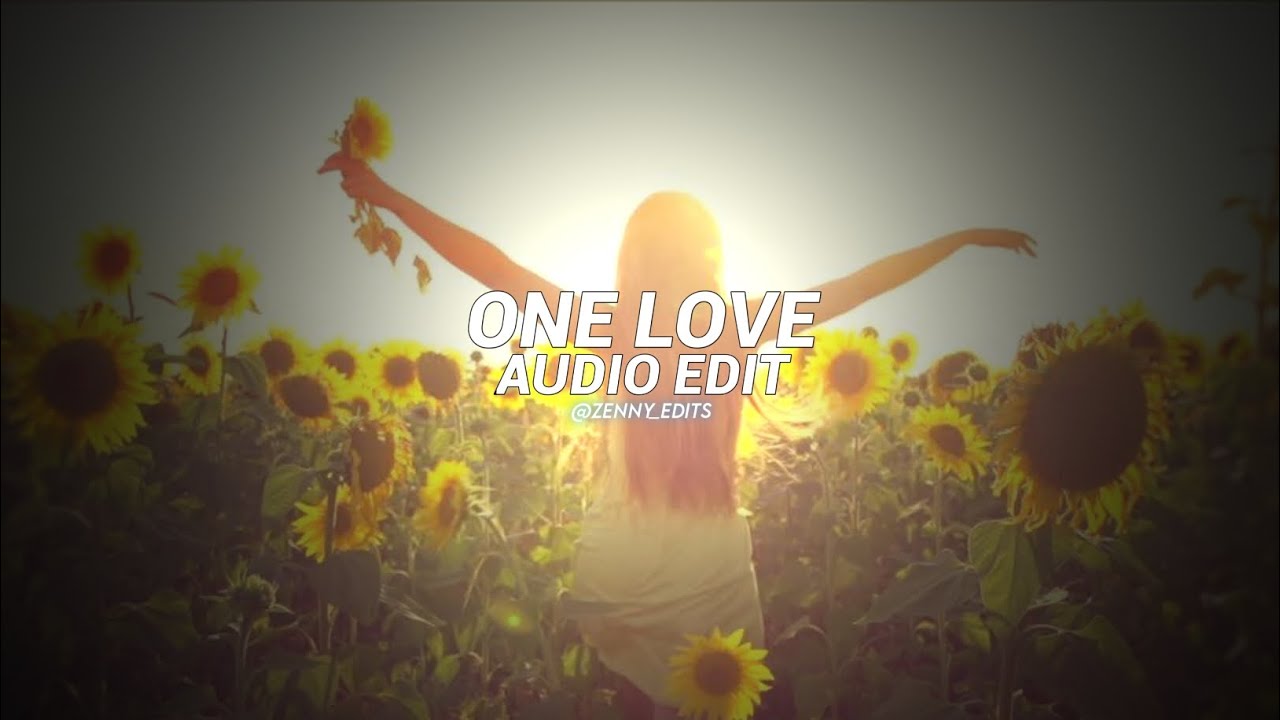 One love - shubh「edit audio」