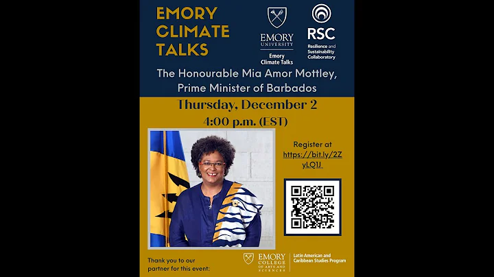 Emory Climate Talks with the Honorable Mia Amor Mottley, Prime Minister of Barbados - DayDayNews
