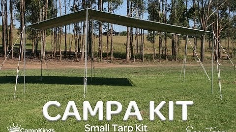 Tarp Kit for camping | CAMPA KIT EasyTarp | CampKings Australia