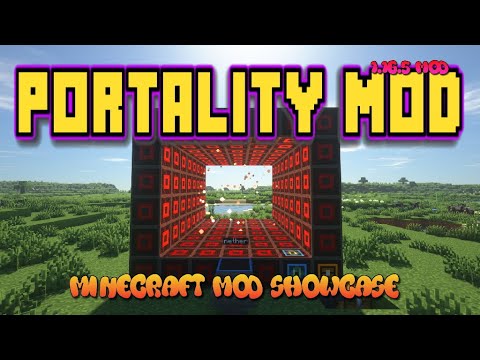 Minecraft 1.16.5 - Portality mod