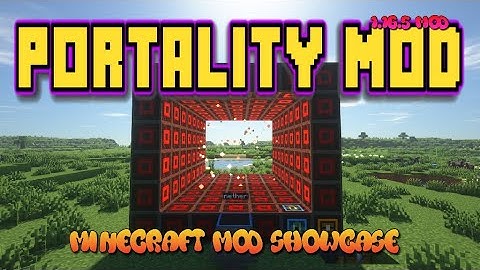Minecraft 1.16.5 - Portality mod