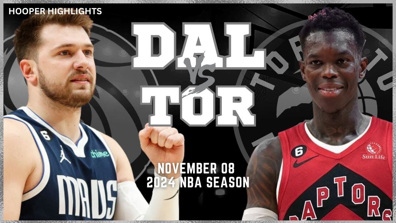 Dallas Mavericks vs Toronto Raptors Full Game Highlights | Nov 8 | 2024 NBA Season