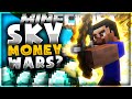 NEW MINIGAME! - Minecraft SKY MONEY WARS with The Pack