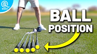 Get the CORRECT BALL POSITION with Every Golf Club!