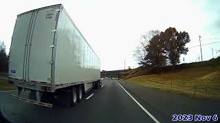 I-84 West Exit 32 to Exit 30 🚗 | Connecticut Dashcam Drive