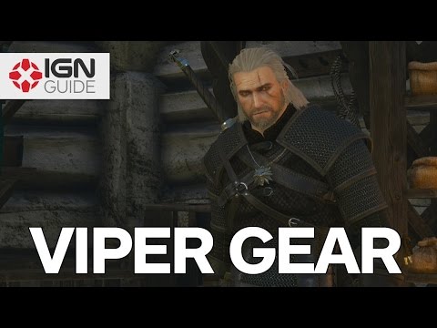 Video: Witcher 3 Viper Rīks: Kā Nokļūt Visās Viper Bruņu Un Viper Zobenu Vietās