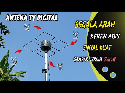 Video: Bagaimanakah anda membuat antena untuk televisyen digital dengan tangan anda sendiri?