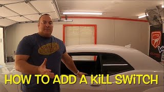 How to install a kill switch on your Dodge Challenger or Charger!