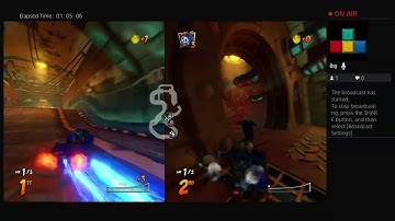 Crash Team Racing part 2, 2 player with special guest
