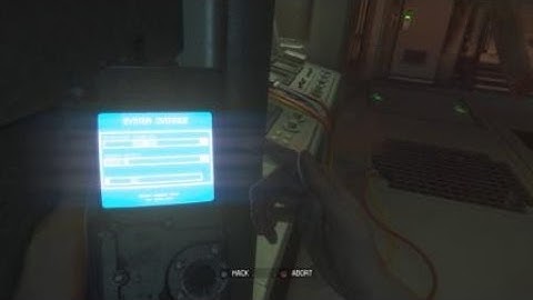 Alien: Isolation™ Hack Tool glitch M18