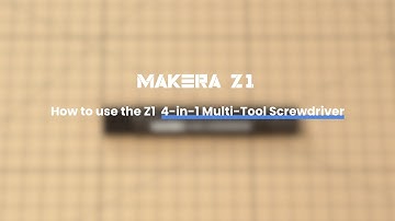 Makera Z1 Black Friday Giveaway: 4 in 1 Multi Tool Screwdriver