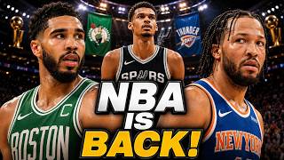 NBA Opening Night JUST Got INSANE! Knicks, Celtics & Thunder Revealed