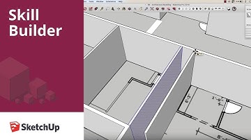 Drawing Interior Walls in SketchUp - Skill Builder