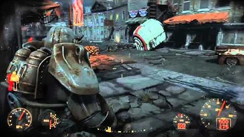 Fallout 4 Playthrough Part 2: Deathclaw encounter!