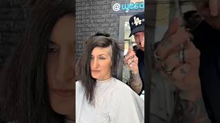Side Shaved Assymetrical Bob #hair #haircut #shorthair #hairtok #hairstyle #hairtrends #viral #fyp