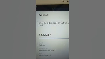 exit kiosk part 1