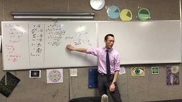 Conical Pendulum Example (1 of 2: Finding radius of circular motion)