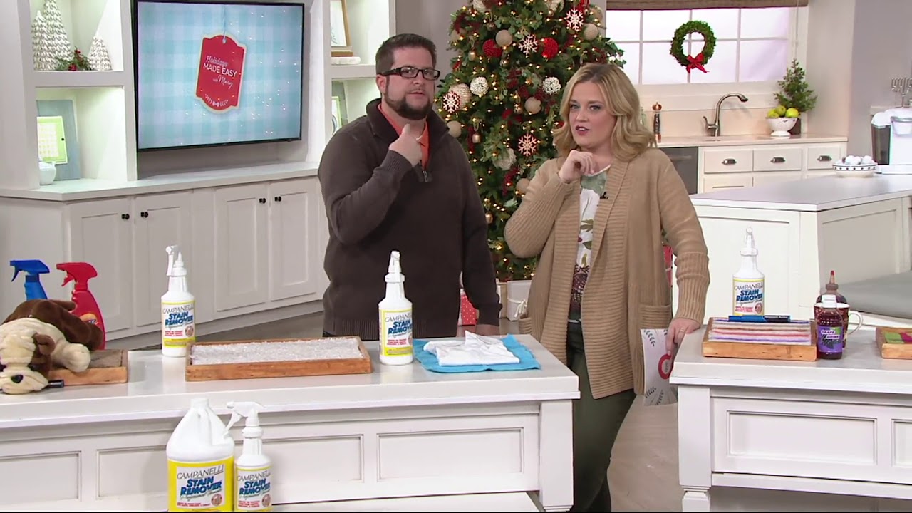 SuperSize 160 oz Pro Formula Stain Remover by Campanelli on QVC YouTube