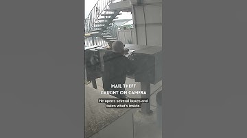 CAUGHT ON CAMERA: Mail theft suspect targets Sacramento apartment complex