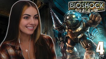 The TEA is a LIE! | Bioshock BLIND Playthrough | My FIRST TIME Playing Bioshock! | Pt 4
