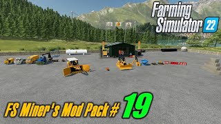 Farming Simulator 22 FS Miner's Mod Pack  August-2023 