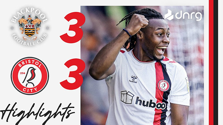 Conway & Semenyo score in thriller 🤯 Blackpool 3-3 Bristol City | Highlights
