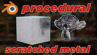 How to make A Procedural Scratched Metal Material in Blender