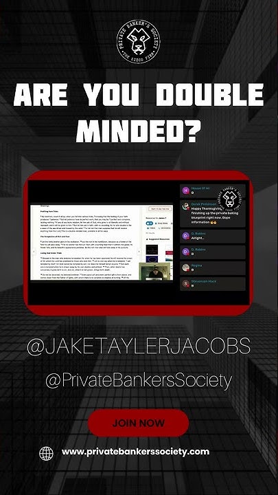 Are You Double Minded? - YouTube