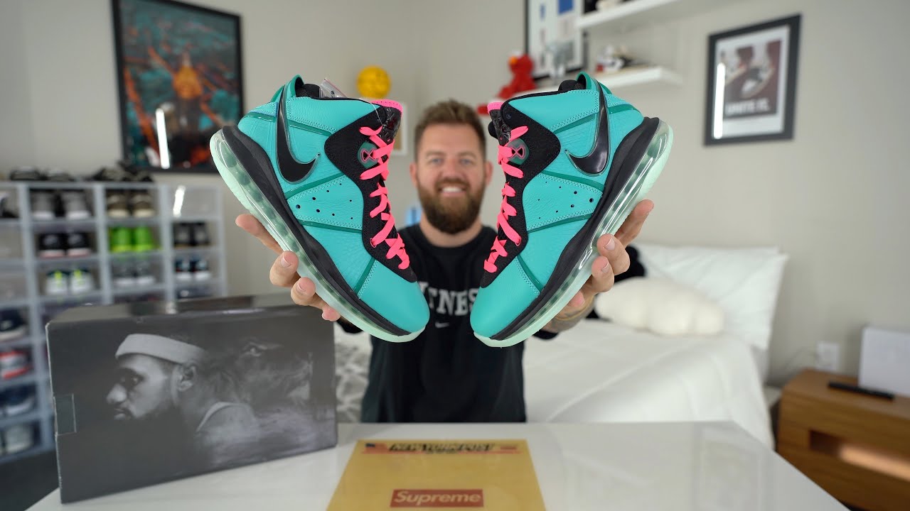 LeBron 8 South Beach 2021 Early Review! (Detailed Look) - YouTube