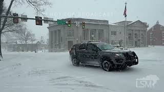 01-25-2026 Liz, Pa - Nearly 9 Inches Of Snow Fall In Liz, Pennsylvania During Winter Storm