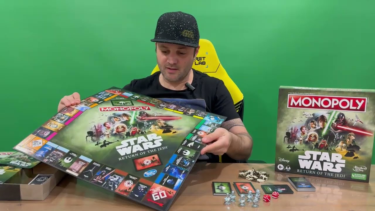 Star Wars Return of the Jedi ボードゲーム Amazon.com: Hasbro Gaming Monopoly: Star Wars Return of The Jedi