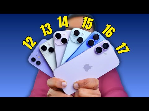 iPhone 12 vs 13 vs 14 vs 15 vs 16 vs 17 | Which iPhone is Best for You? | iPhone Buying Guide