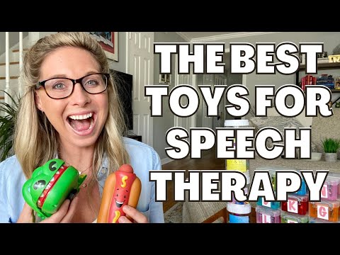 THE BEST TOYS FOR SPEECH & LANGUAGE THERAPY AT HOME: Fun Speedy Speech Therapy W/ Speech Tree Minis!