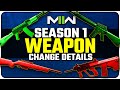 Huge Weapon Balancing Update Details! | (Season 1 Buffs &amp; Nerfs)
