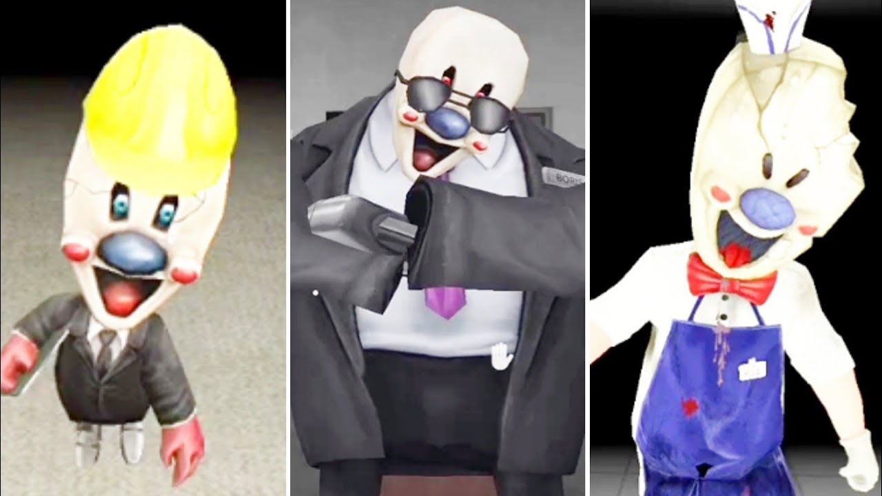 All Jumpscares In Ice Scream 4