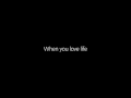 Love Life by Natalie Taylor (from the BareMinerals bareSkin Commercial)- Lyric Video