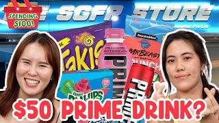 We Spent $100 At An All American-Themed Snack Store!