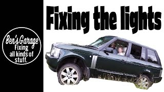 Head Light fault Range Rover L322  Can we fix it?