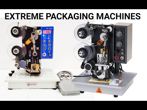 Semi Automatic Coding Machine || Ribbon Batch , Mrp Coding Machine