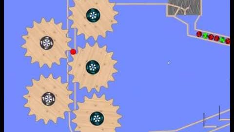 Algodoo Marble Run/CD Marble Machine [HD] (Reversed) (Part 2)