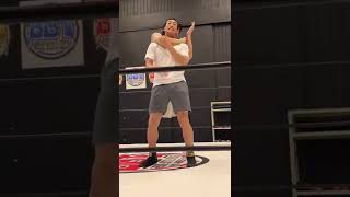 #関口メンディー さん&#武知海青 さん超本格#プロレス練習#新ドラマ#覆面D #shorts