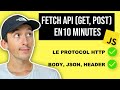 Fetch api pour les nuls en 10 minutes