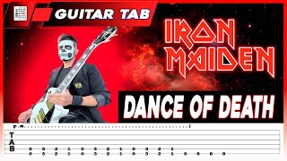 【IRON MAIDEN】[ Dance Of Death ] cover by Masuka | LESSON | GUITAR TAB