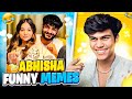 Abhisha moments in bigboss  fukra insaan and manisha big boss meme review 