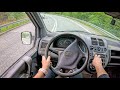 1999 Mercedes Vito W638 [2.0 CDI 80hp] |0-100| POV Test Drive #2053 Joe Black