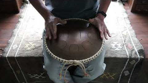 Gubarev drum Freezbee Plus with nine notes, Akebono scale