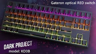 Dark Proejct KD3B Gateron red- одна из лучших клавиатур!!!