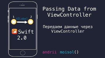 Программирование под IOS | Pass Data | Предаем данные через ViewController  | Swift | Xcode