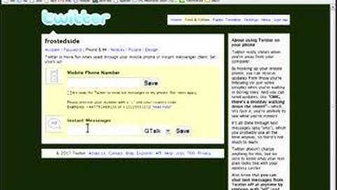 Configuring Google Talk To Use Twitter