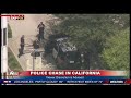 FAST POLICE CHASE: Suspect Out Of Control In California